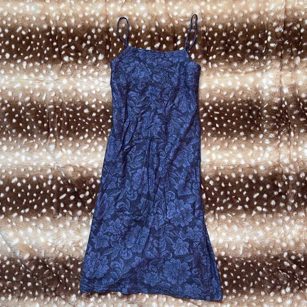 Vintage Le chateau lace dress